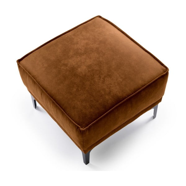 Konjak smeđi tabure od imitacije kože Copenhagen – Scandic-image-3