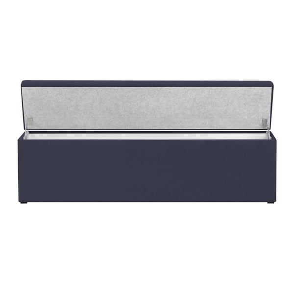 Tamnoplavi otoman Mazzini Sofas Ancona, 140 x 47 cm-image-2
