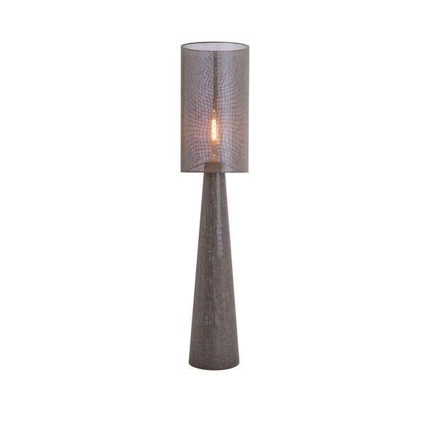 Smeđa stojeća svjetiljka s tekstilnim sjenilom (visina 180 cm) Micky – Light & Living-image-3