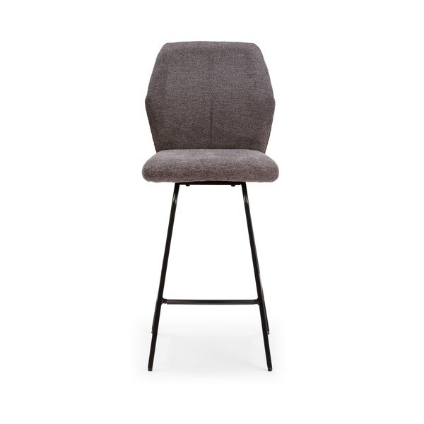 Tamno sive barske stolice u setu 4 kom 65 cm Bei – Marckeric-image-2