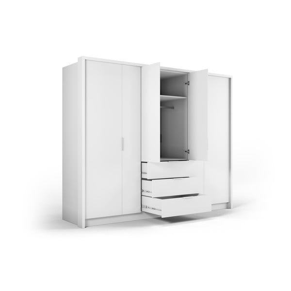 Bijeli ormar 255x217 cm Wells - Cosmopolitan Design-image-4