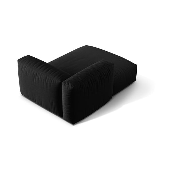 Crna modularna sjedeća garnitura (s lijevim kutom) Martina – Micadoni Home-image-3