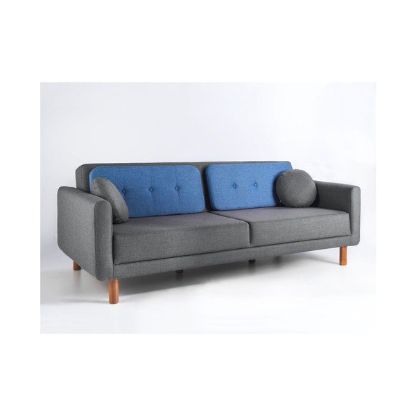 Sofa na razvlačenje Bubi Grey / Blue-image-1