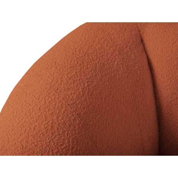 Narančasta sofa od bouclé tkanine 210 cm Essen – Cosmopolitan Design-image-4