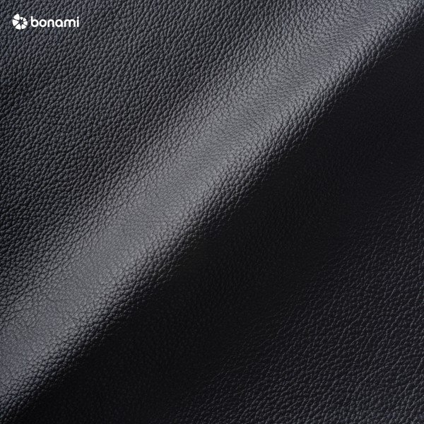 Crna kožna sofa Scandic Twigo, 166 cm-image-4