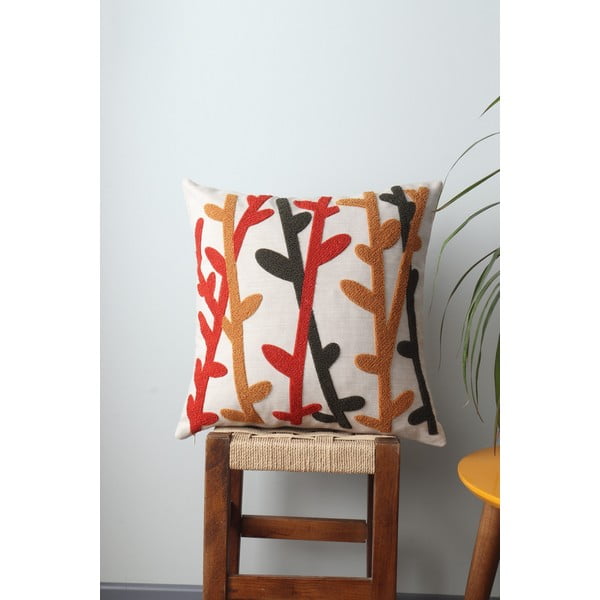 Lanena ukrasna jastučnica 43x43 cm Ivy – Mioli Decor-image-1