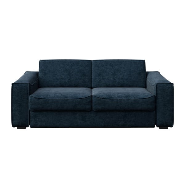 Tamnoplava sofa na razvlačenje MESONICA Munro, 224 cm