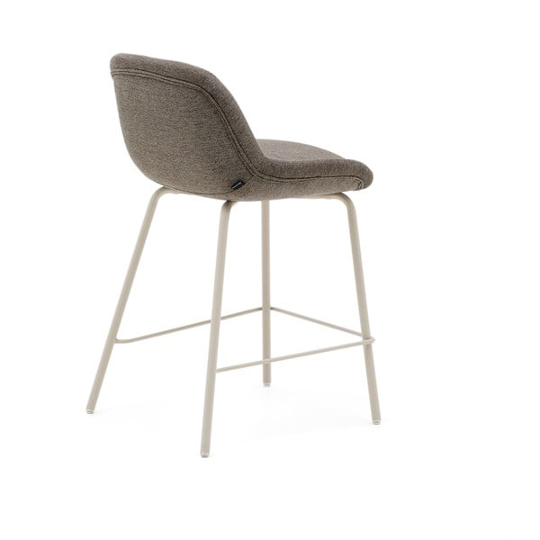 Barska stolica sivo-bež (visine sjedala 65 cm) Aimin – Kave Home-image-4