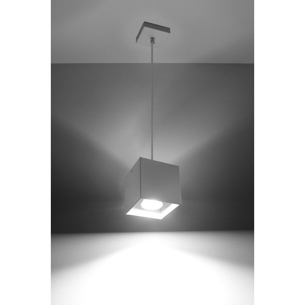 Bijela viseća lampa Sollux Geo-image-4