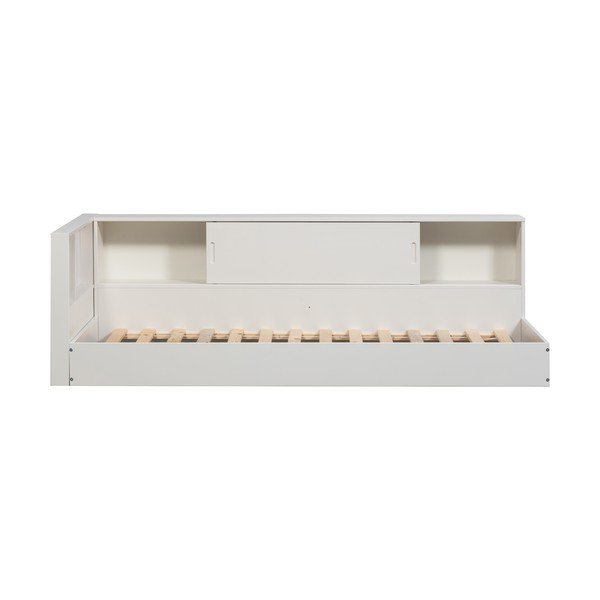 Bijeli krevet od masivnog bora bez podnice 90x200 cm Carter – WOOOD-image-3