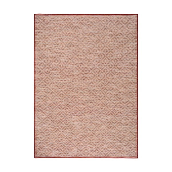 Crveni tepih Universal Kiara također prikladan za eksterijer, 150 x 80 cm