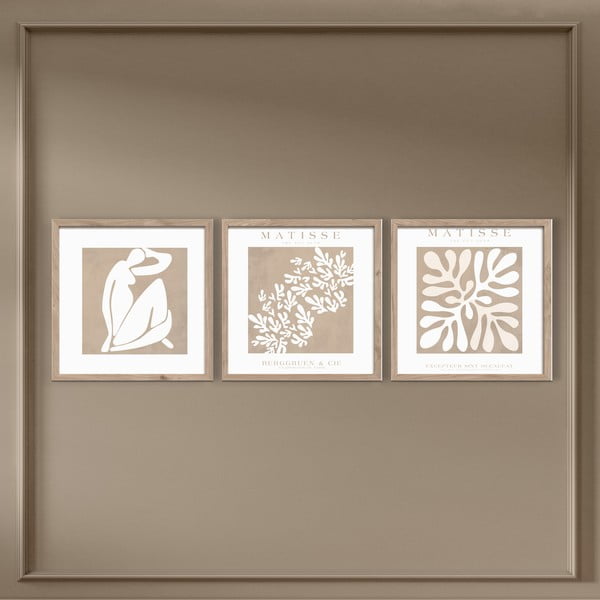 Slike u setu 3 kom 30x30 cm Matisse – Styler-image-3