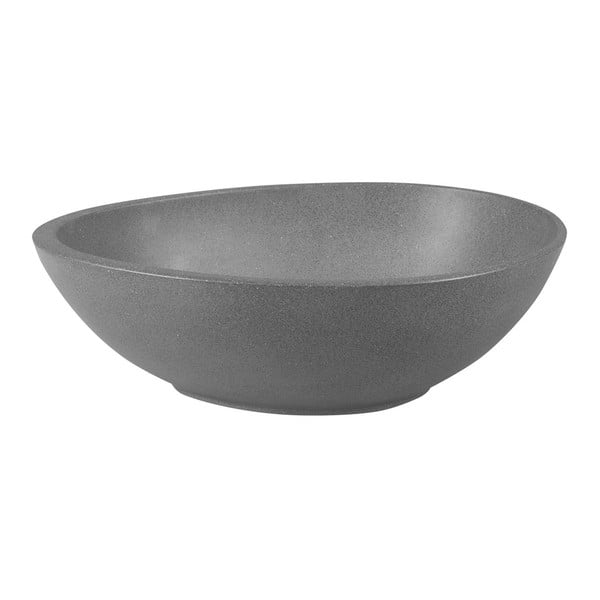 Tamno sivi betonski umivaonik 53x39 cm Punc – Sapho-image-1