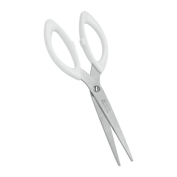 Bijele škare od nehrđajućeg čelika Metaltex Scissor, dužine 17 cm