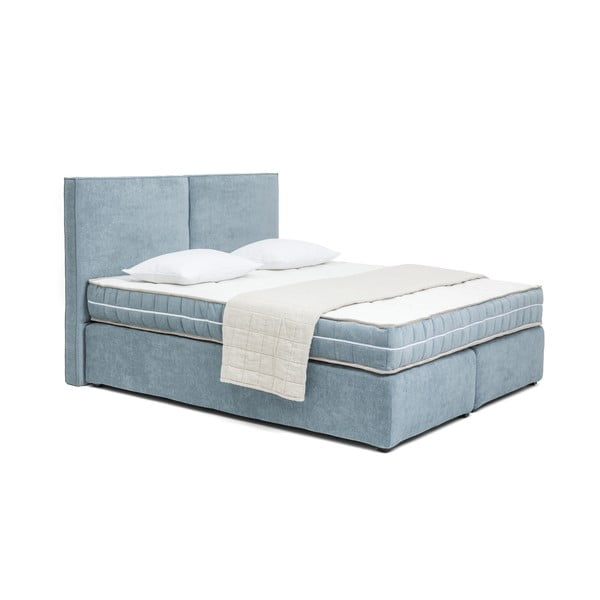 Plavi boxspring krevet 160x200 cm Olia Bold – Bonami Selection