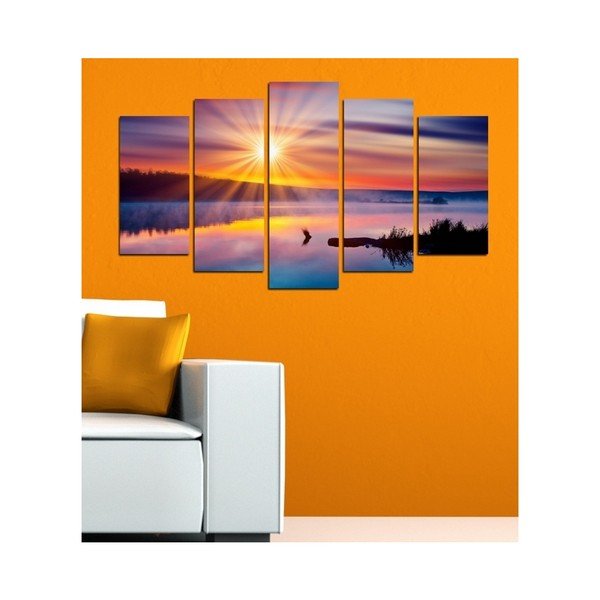 Višedijelna slika 3D Art Mardo Sunset, 102 x 60 cm-image-1