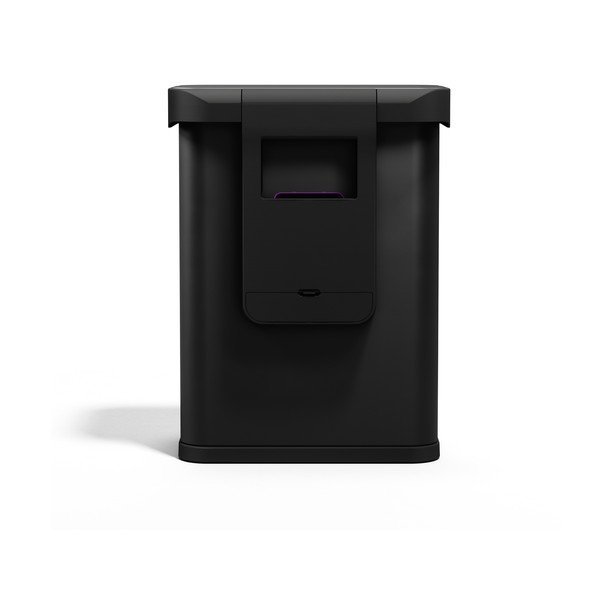 Crna beskontaktna željezna kanta za smeće 58 l Sensor – simplehuman-image-3