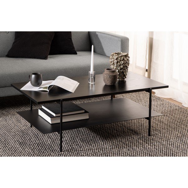 Crni stolić za kavu s pločom u dekoru Astona Angusa-image-2