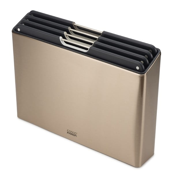 Daske za rezanje u setu od 4 komada sa postoljem 7x35,5 cm Folio - Joseph Joseph