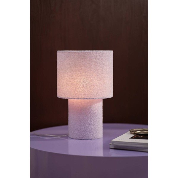 Tekstilna stolna lampa u boji lavande (visina 44 cm) Aubra – Jotex-image-1
