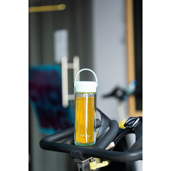 Mentol zelena staklena boca za vodu 350 ml Fuori – Vialli Design-image-3