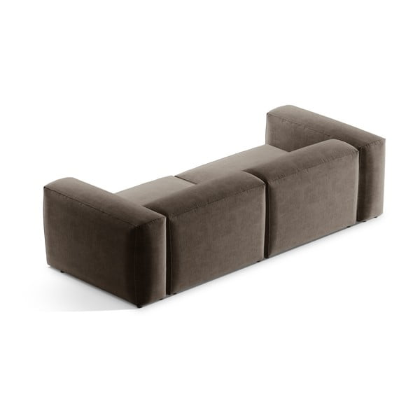 Smeđa sofa 264 cm Bergamo – Cosmopolitan Design-image-4