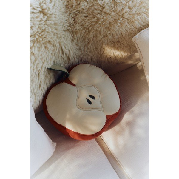 Pamučan dječji jastuk ø 30 cm Apple – Lorena Canals-image-4