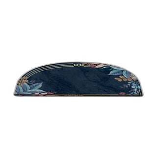 Tamno plavi set tepiha za stepenice 16 kom 20x65 cm Sanctuary – Vitaus