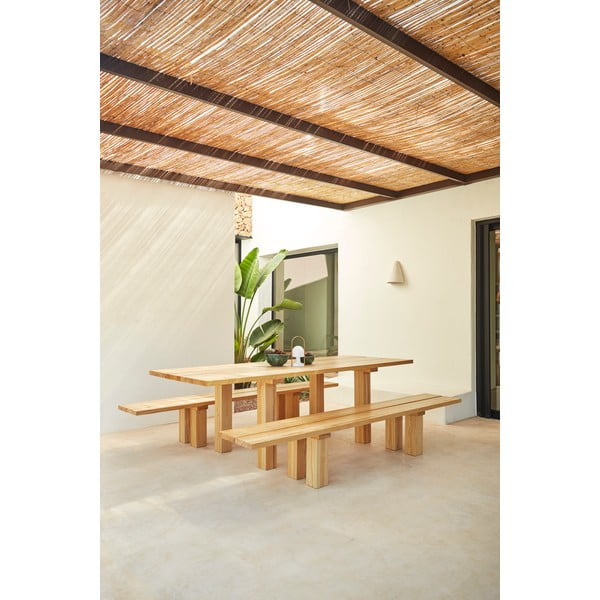 Blagovaonski stol s pločom stola od borovine 100x260 cm Banda – Teulat-image-1