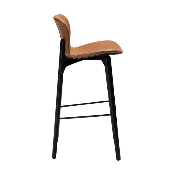 Smeđa barska stolica (visine sjedala 78 cm) Paragon – DAN-FORM Denmark-image-2
