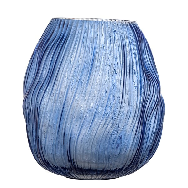 Plava staklena vaza Leyla – Bloomingville