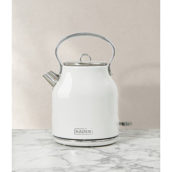 Bijelo kuhalo za vodu 1,7 l Heritage – Haden-image-1