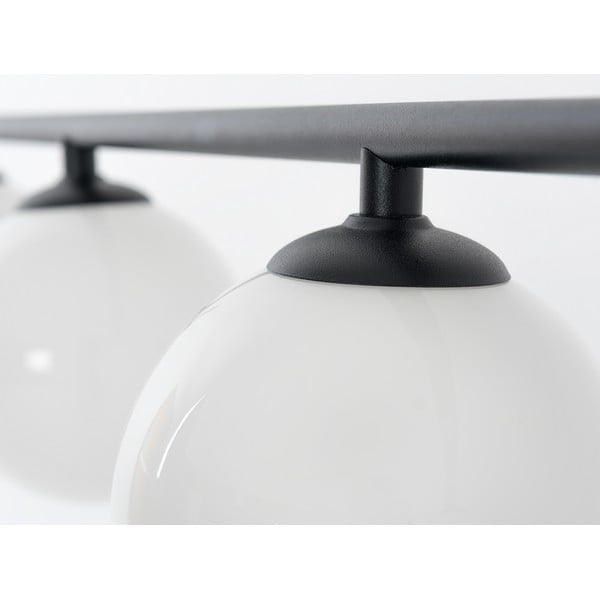 Crna visilica sa staklenim sjenilom 142x142 cm Catkin - CustomForm-image-3