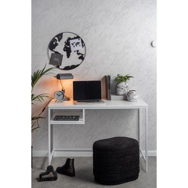 Crni ovalni puf s prostorom za odlaganje Leitmotiv Cuddly-image-1