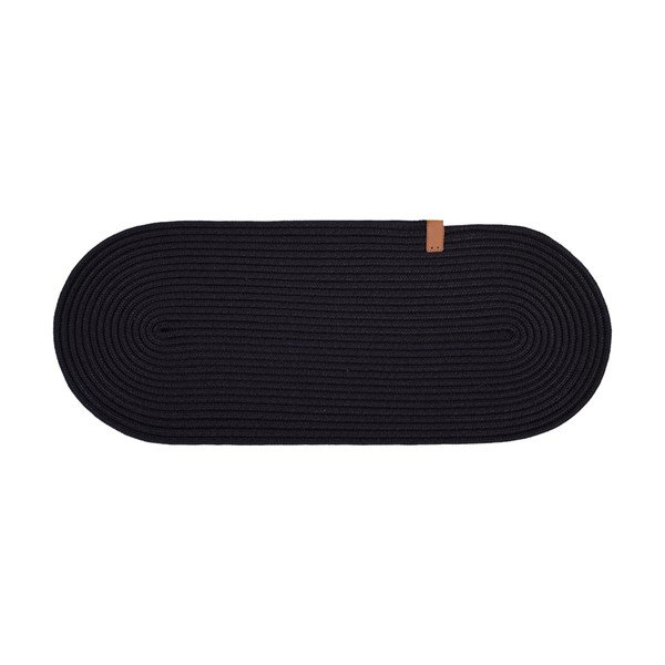Crni set tepiha za stepenice 16 kom 25x65 cm Milo – Vitaus
