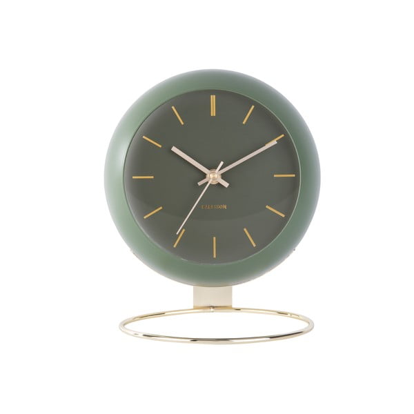 Stolni sat ø 21 cm Globe – Karlsson
