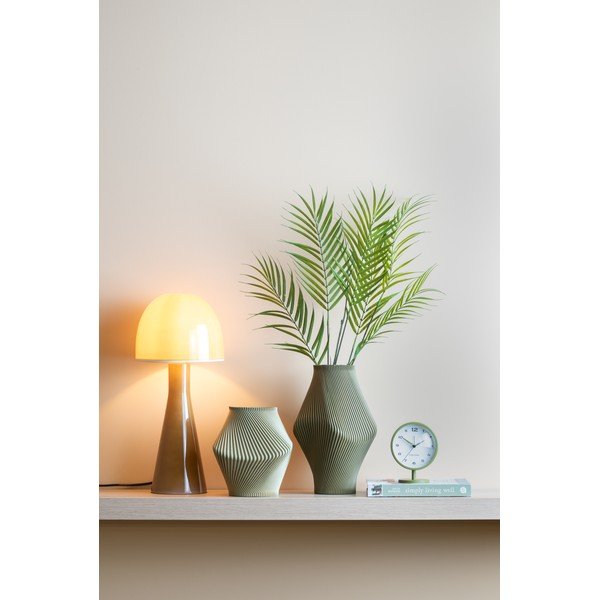 Oker žuta stolna lampa sa staklenim sjenilom (visina 45 cm) Bombin – Leitmotiv-image-1