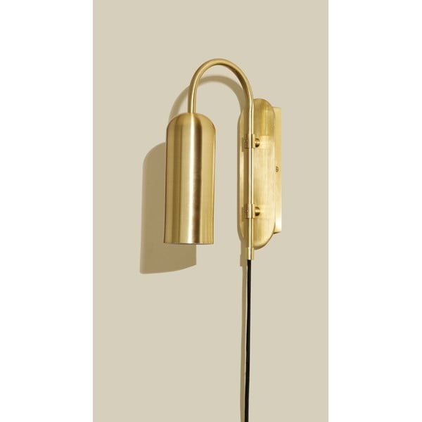 Zidna lampa u zlatnoj boji Zenith – Hübsch-image-4