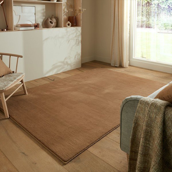 Konjak smeđi tepih 200x290 cm – Flair Rugs-image-1