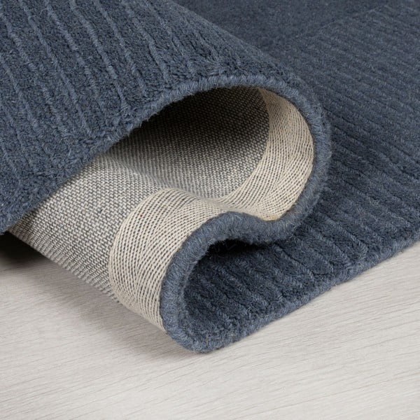 Tamnoplavi vuneni tepih Flair Rugs Siena, 160 x 230 cm-image-4