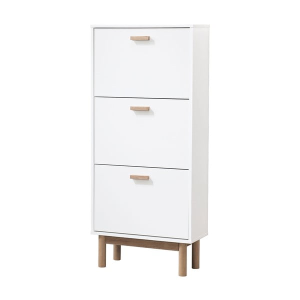 Bijeli preklopni ormarić za cipele Melanie – Støraa