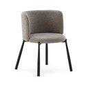 Sive podstavljene blagovaonske stolice u setu 2 kom Ginny – MOME