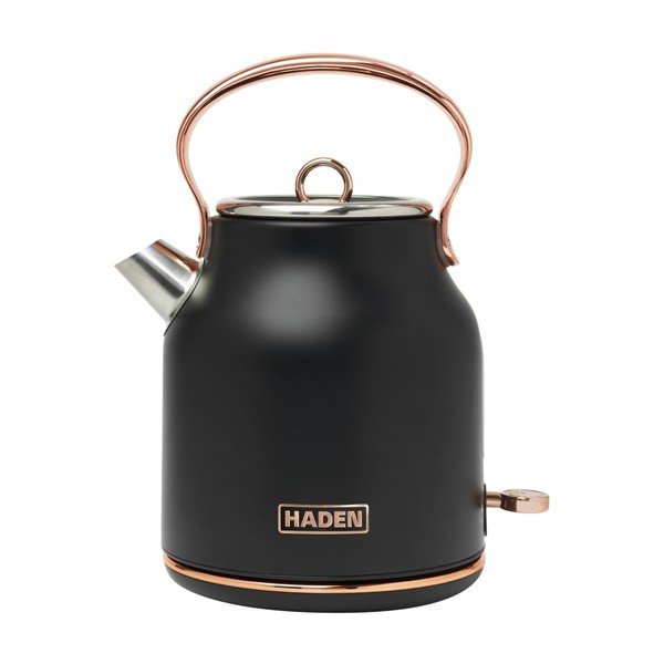 Crno kuhalo za vodu 1,7 l Heritage – Haden