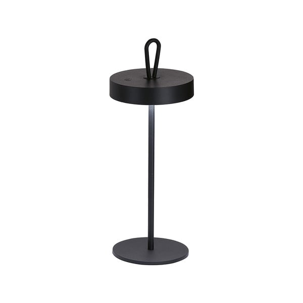 Crna LED stolna lampa (visina 47 cm) Dord – Fischer & Honsel