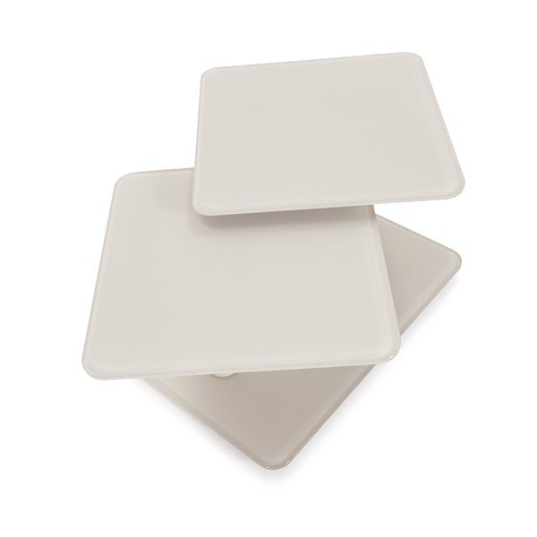 Krem stakleni stolić za kavu 54x115 cm Elvi – Marckeric-image-4