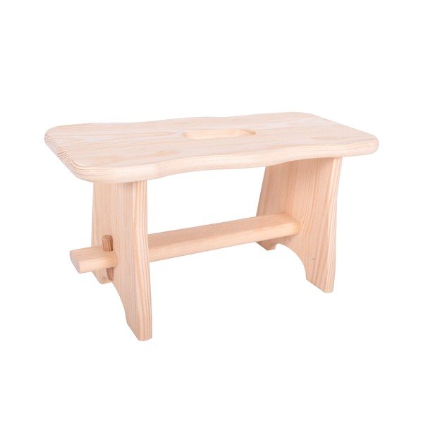 Stolac od masivnog bora u prirodnoj boji Tirolo – Rojaplast-image-1