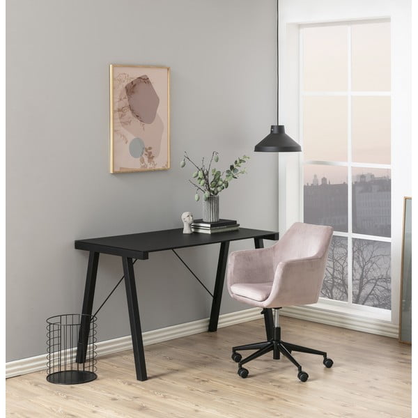 Ružičasta uredska stolica Actona Nora-image-1