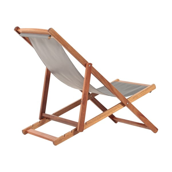 Siva/u prirodnoj boji vrtna ležaljka od masivnog drveta Dionysus – Bonami Essentials-image-4