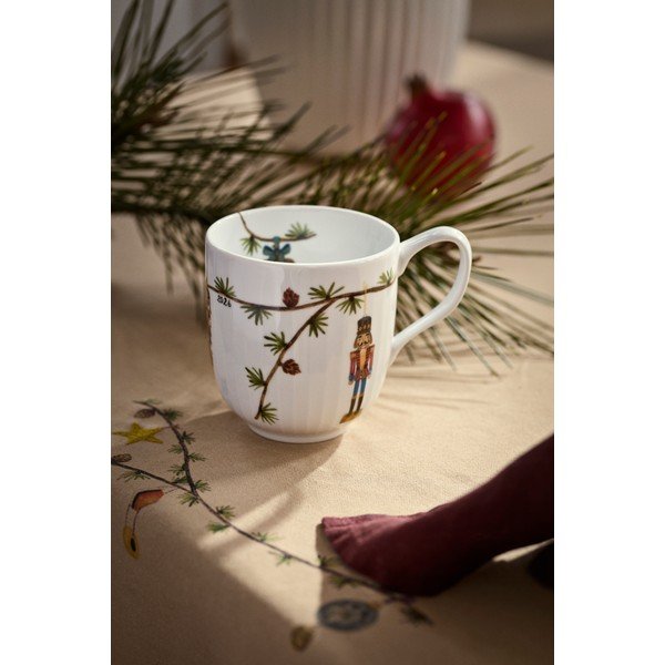 Bijela porculanska šalica s božićnim motivom 330 ml Hammershøi Christmas – Kähler Design-image-1
