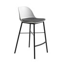Bijela barska stolica Unique Furniture Whistler
